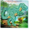 Ravensburger kūrybinis rinkinys „String it Midi: Dinozaurai“, nuo 5 m.