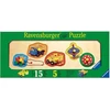 Ravensburger medinė dėlionė mažyliams „Mano žaislai“, 5 det.