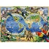 Ravensburger Dėlionė 100 vnt. - Pasaulio gyvūnai