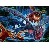 Puzzle 100: How to Train Your Dragon - švytinti RAVENSBURGER dėlionė