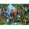Ravensburger Dėlionė 150 vnt. - Drambliai džiunglėse