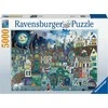 Ravensburger Dėlionė 5000 vnt. - Vaizdinga gatvė