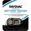 Rayovac raktų pakabuko tipo elementų testeris su dėklu