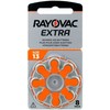 Rayovac Extra Advanced 13 klausos aparatų baterijos, 80 vnt.