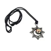 Relojes de Sol, Brujulas, Biscuteria Galactica Sidabruotas saulės užtemimo vėrinys su optine iliuzija, čekų kristalas