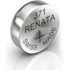 Renata 371 SR920SW sidabro oksido laikrodžio baterijos 10 vnt.