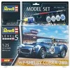 Revell ’62 Shelby Cobra 289 1/25 dovanų rinkinys – surenkamas modelis