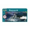 Revell Bismarck laivo modelio dovanų rinkinys 1:1200