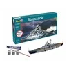Revell Bismarck laivo modelio dovanų rinkinys 1:1200