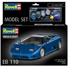 Revell Bugatti EB110 1/24 modelio dovanų rinkinys su dažais ir klijais