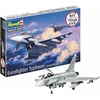 Revell Eurofighter Typhoon 1/144 modelio dovanų rinkinys pradedančiam