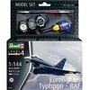 Revell Eurofighter Typhoon RAF dovanų rinkinys 1/144 su dažais ir klijais