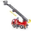 Revell First Construction gaisrinis automobilis su kopėčiomis 1:20, 30 cm, 4+