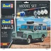 Revell Land Rover Series III 1:24 dovanų rinkinys su dažais ir klijais (67047)