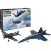Revell „Mėlyna Angels“ 2 lėktuvų dovanų rinkinys 1/72 su dažais ir klijais
