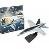 Revell Model Set F/A-18 Hornet "Top Gun" - PLASTIKINIS modeliavimo rinkinys