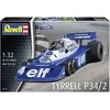 Revell Tyrrell P34/2 6 ratų F1, 1:32 surenkamas plastikinis modelis