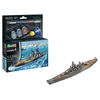 Revell USS New Jersey laivo modelio dovanų rinkinys 1/1200 su dažais ir klijais