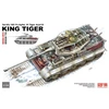 RFM 1/35 King Tiger (Tiger II) plastikinis tanko modelis su pilnu interjeru, skaidrus