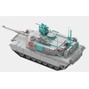 RFM M1A2 SEP V2 Abrams JAV pagrindinis kovos tankas 1/35 plastikinis modelis