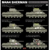 RFM M4A4 Sherman 1/35 plastikinis surenkamas tanko modelis su lipdukais
