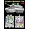 RFM Rye Field T-55AM-1 tanko modelis 1/35 su judančiais vikšrais