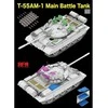RFM Rye Field T-55AM-1 tanko modelis 1/35 su judančiais vikšrais