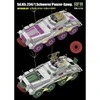 RFM Sd.Kfz. 234/1 šarvuotis su interjeru, 1/35 plastikinis modelis