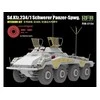RFM Sd.Kfz. 234/1 šarvuotis su interjeru, 1/35 plastikinis modelis