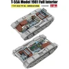 RFM T-55A tanko plastikinis modelis su pilnu interjeru 1:35