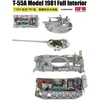 RFM T-55A tanko plastikinis modelis su pilnu interjeru 1:35