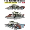 RFM T-55A tanko plastikinis modelis su pilnu interjeru 1:35