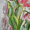 Riolis Blackwork siuvinėjimo rinkinys „Grakščios tulpės“ 21 x 30 cm