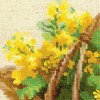 RIOLIS – Create It Yourself – Siuvinėjimo rinkinys „Geltoni rapsai“ 1502 (25x25 cm)