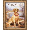 RIOLIS - Create It Yourself - Siuvinėjimo rinkinys „Labradoras“ 1399 (30x40 cm)