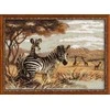 RIOLIS – Create It Yourself – Siuvinėjimo rinkinys „Savanos zebrai“ 1143 (40x30 cm)