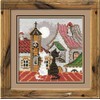Riolis Miestas ir katės 13x13 cm