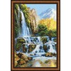 RIOLIS - Create It Yourself - Siuvinėjimo rinkinys „Krioklys“ 1194 (40x60 cm)
