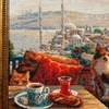 Riolis Siuvinėjimo kryželiu rinkinys „Stambulo katės“ 40 x 30 cm