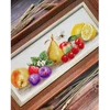 Riolis Siuvinėjimo kryželiu rinkinys „Vasaros skonis“ – vaisių natiurmortas 40 x 15 cm