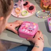 Rock Minkšta papuošalų dėžutė su užtrauktuku, LOVE BFF