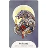 Us Games Systems Dvasinės Kortos - Rune Magic Oracle 24 Kortos su Gidu 15.2 x 20.1 x 2.8 cm