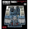 Rye Field Model Tiger I 1/35 modelis, pilnas interjeras, 4 viename (RFM-5141)