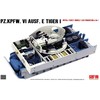 Rye Field Model Tiger I 1/35 modelis, pilnas interjeras, 4 viename (RFM-5141)