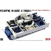Rye Field Model Tiger I 1/35 modelis, pilnas interjeras, 4 viename (RFM-5141)