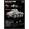 Rye Field RFM-5110 Sd.Kfz.234/2 PUMA šarvuotis su variklio detalėmis 1/35