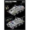 Rye Field RFM-5110 Sd.Kfz.234/2 PUMA šarvuotis su variklio detalėmis 1/35
