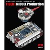 Rye Field Tiger I vid. gamybos su permatomu bokšteliu 1/35 RFM-5152