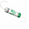 Saft LS14500 AA ličio baterija 3,6V 2600mAh su ašiniais laidais