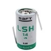Saft LSH14 C ličio baterija 3,6V 5800mAh su Z litavimo kojelėmis